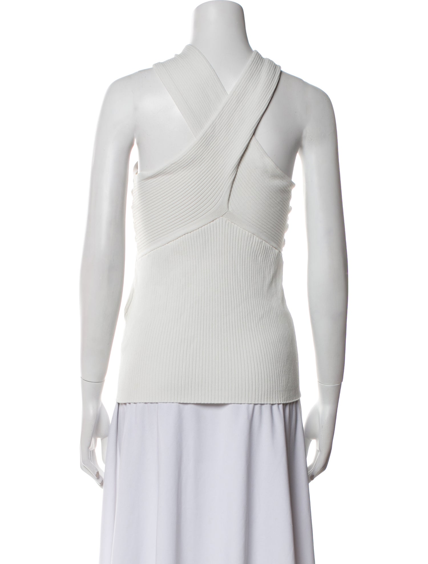 Maje V-Neck Sleeveless Top