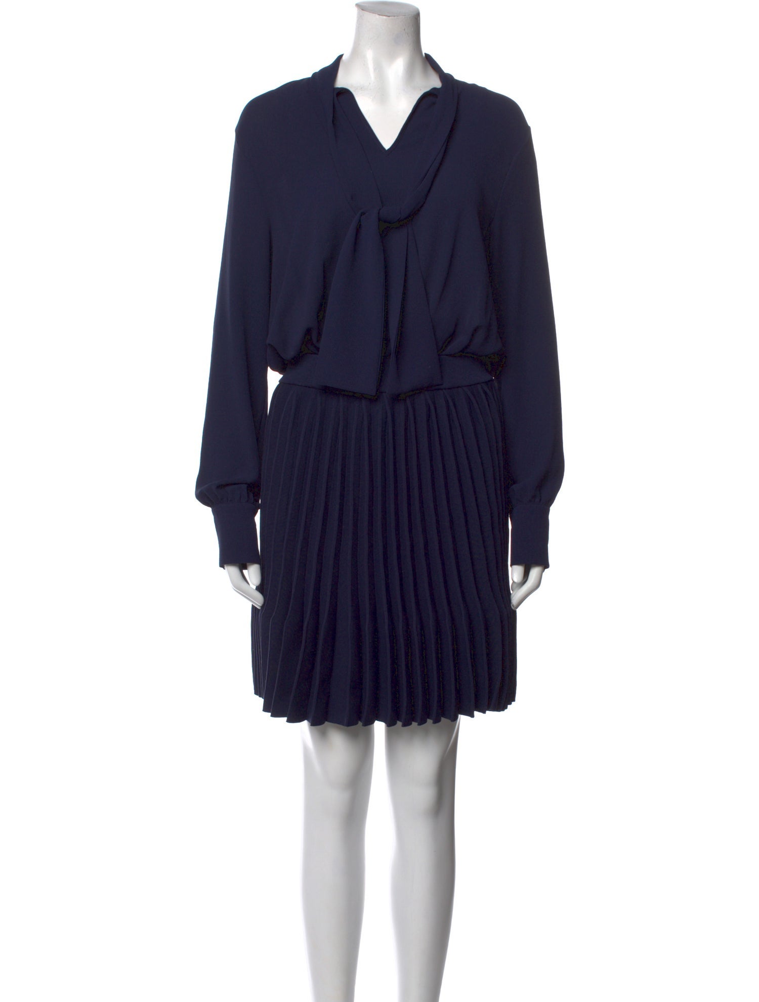 Maje Cowl Neck Mini Dress