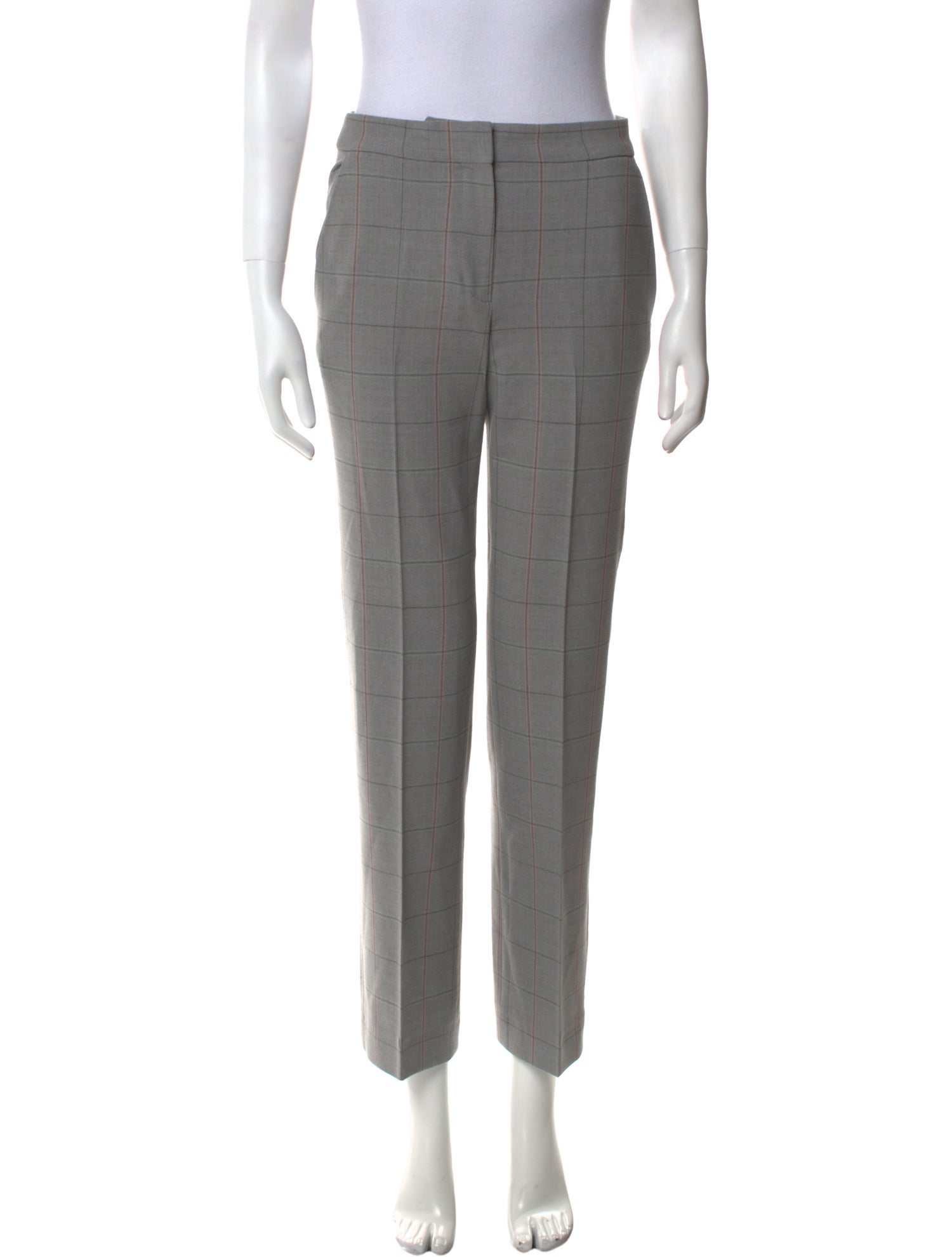 Maje Wool Straight Leg Pants