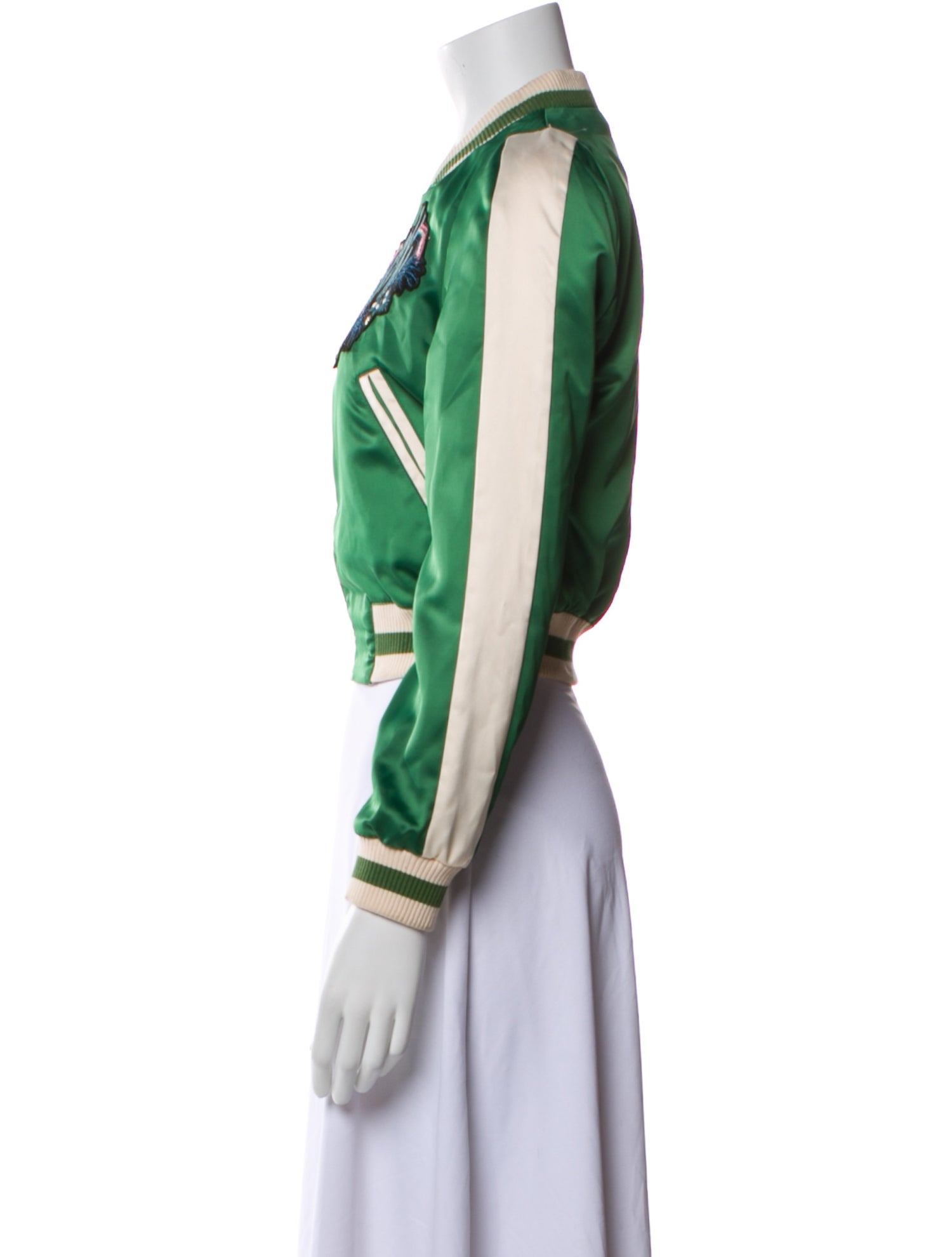 Maje Floral Print Bomber Jacket