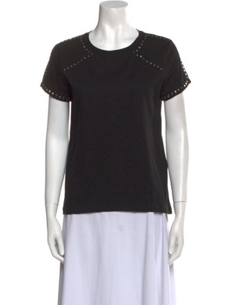 Maje Crew Neck Short Sleeve T-Shirt