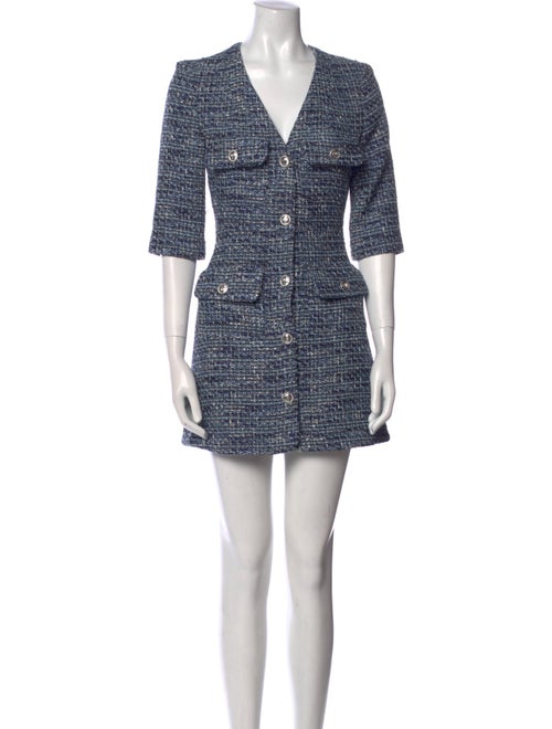 Maje Printed Mini Dress