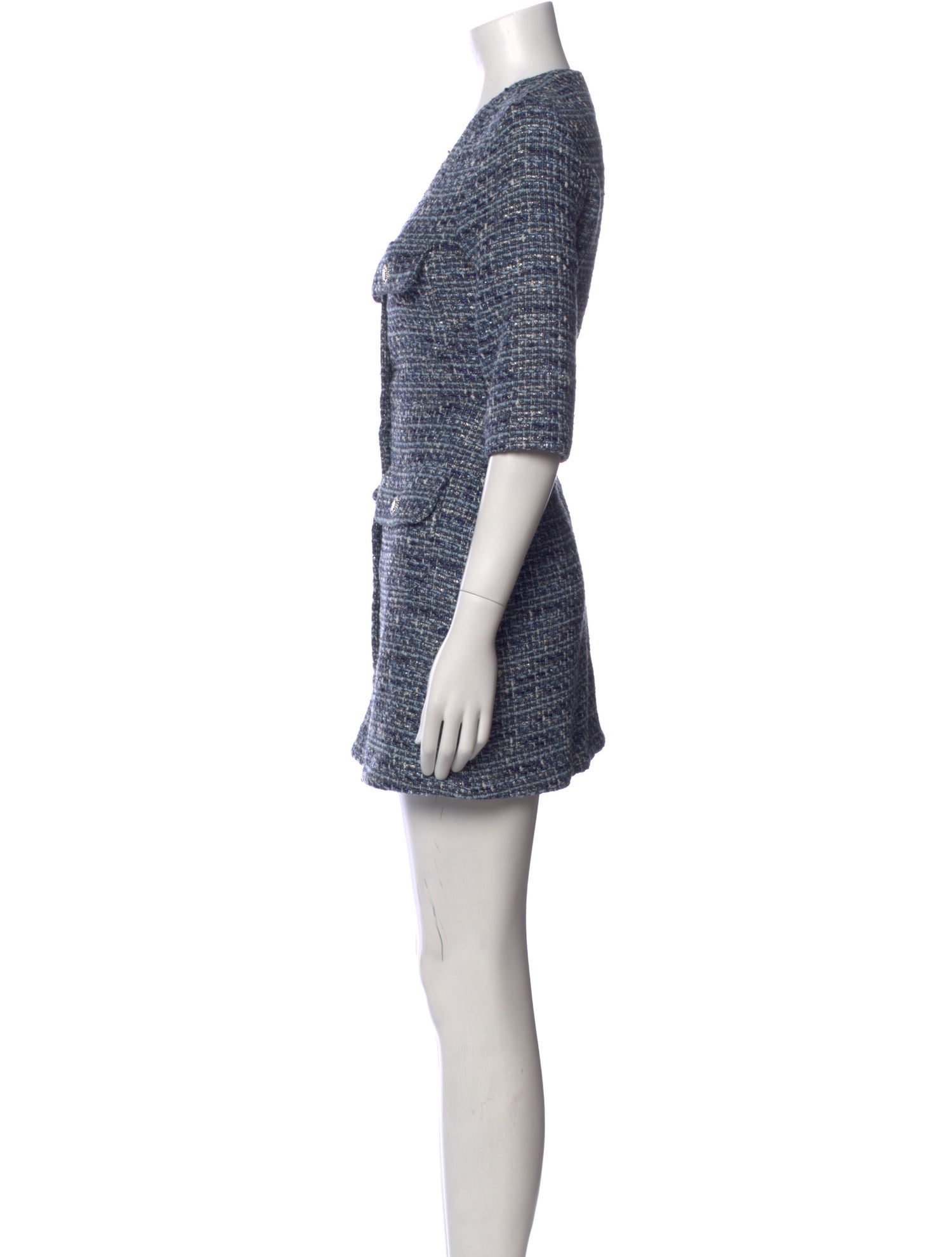 Maje Printed Mini Dress