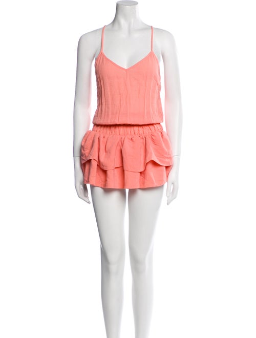 Maje V-Neck Mini Dress