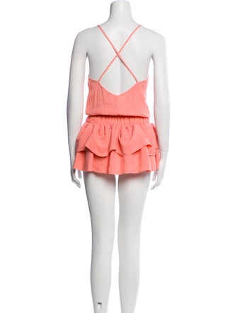 Maje V-Neck Mini Dress