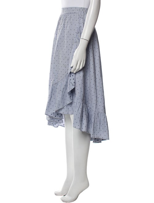 Maje Printed Midi Length Skirt