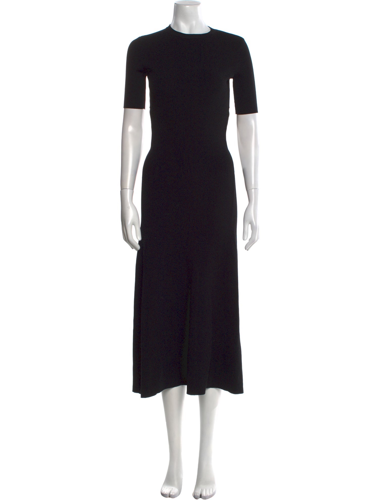 Maje Crew Neck Long Dress