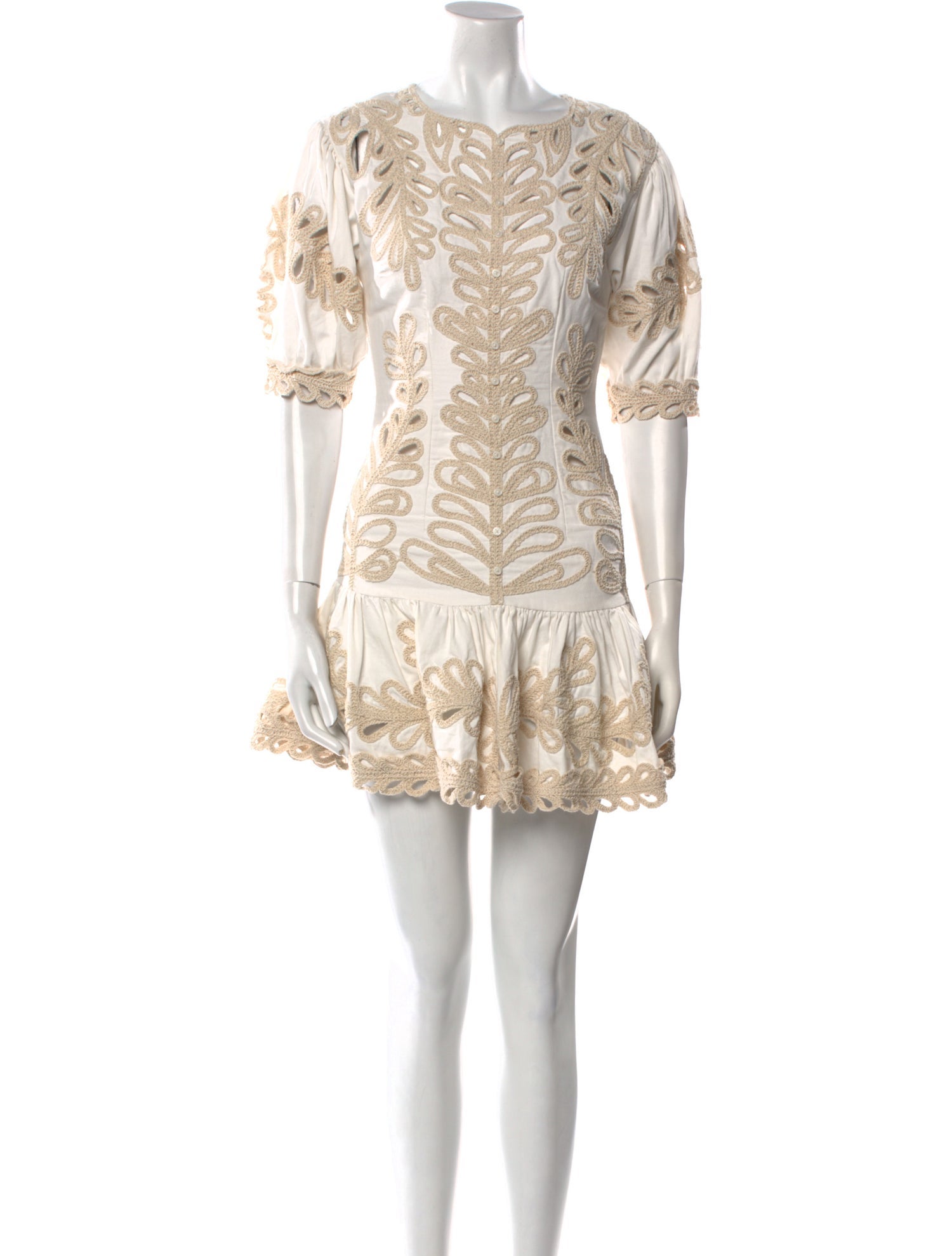 Maje Printed Mini Dress