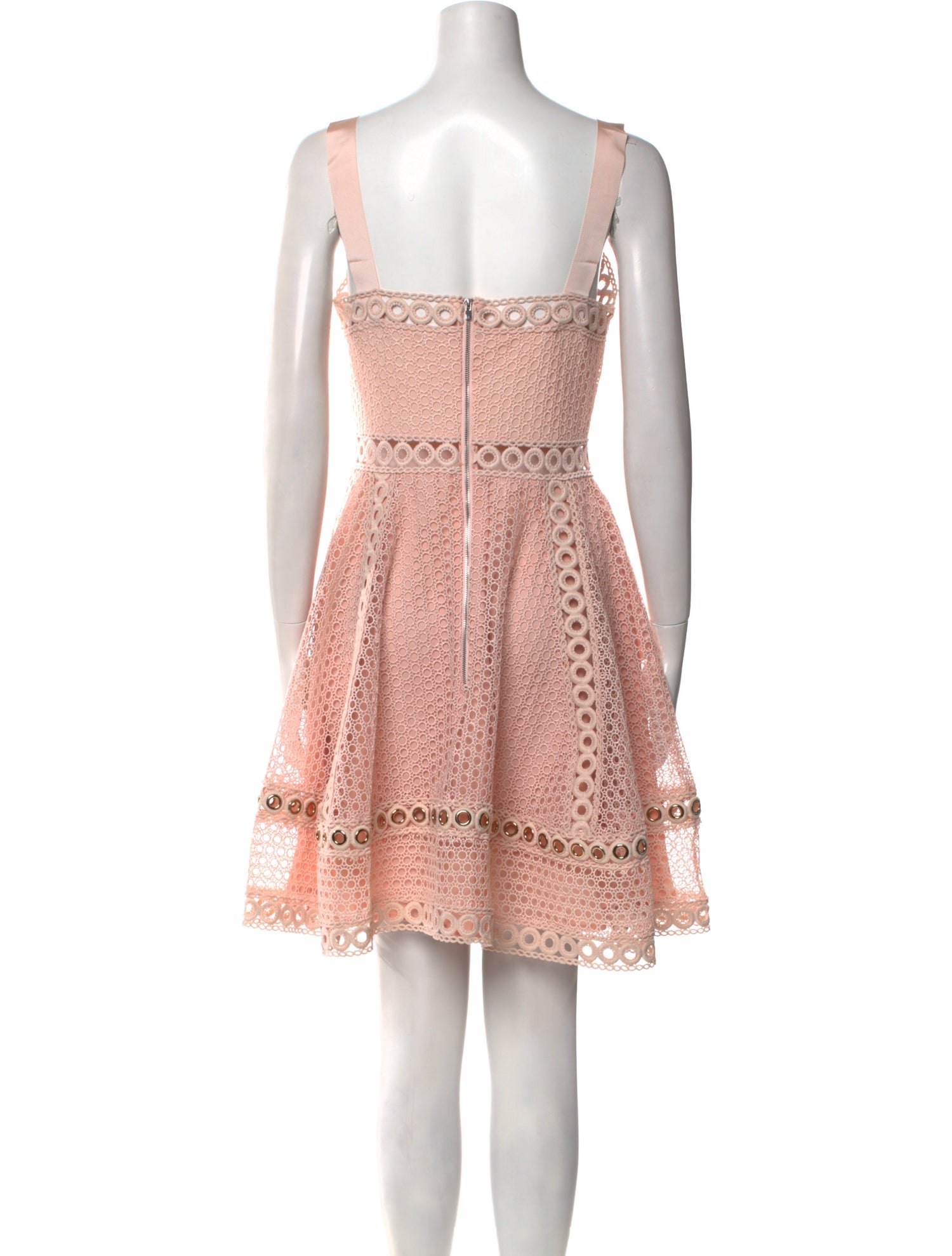 Maje Square Neckline Mini Dress