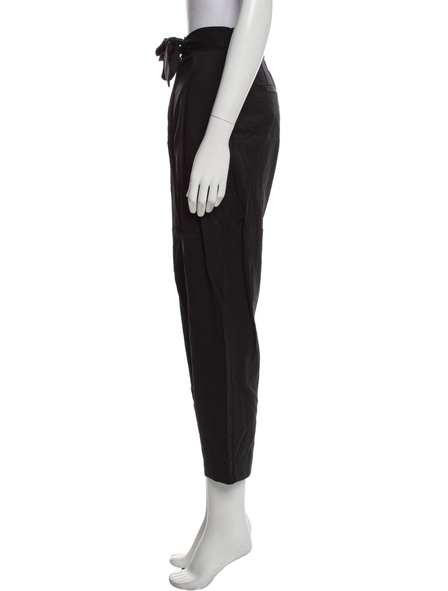 Maje Virgin Wool Straight Leg Pants