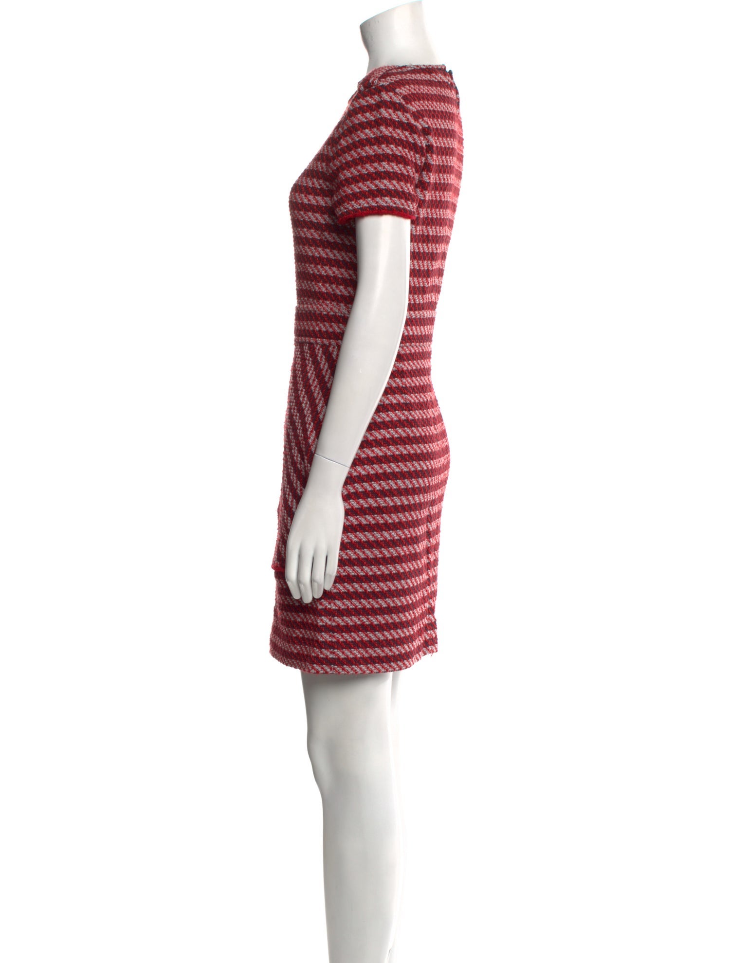 Maje Striped Mini Dress