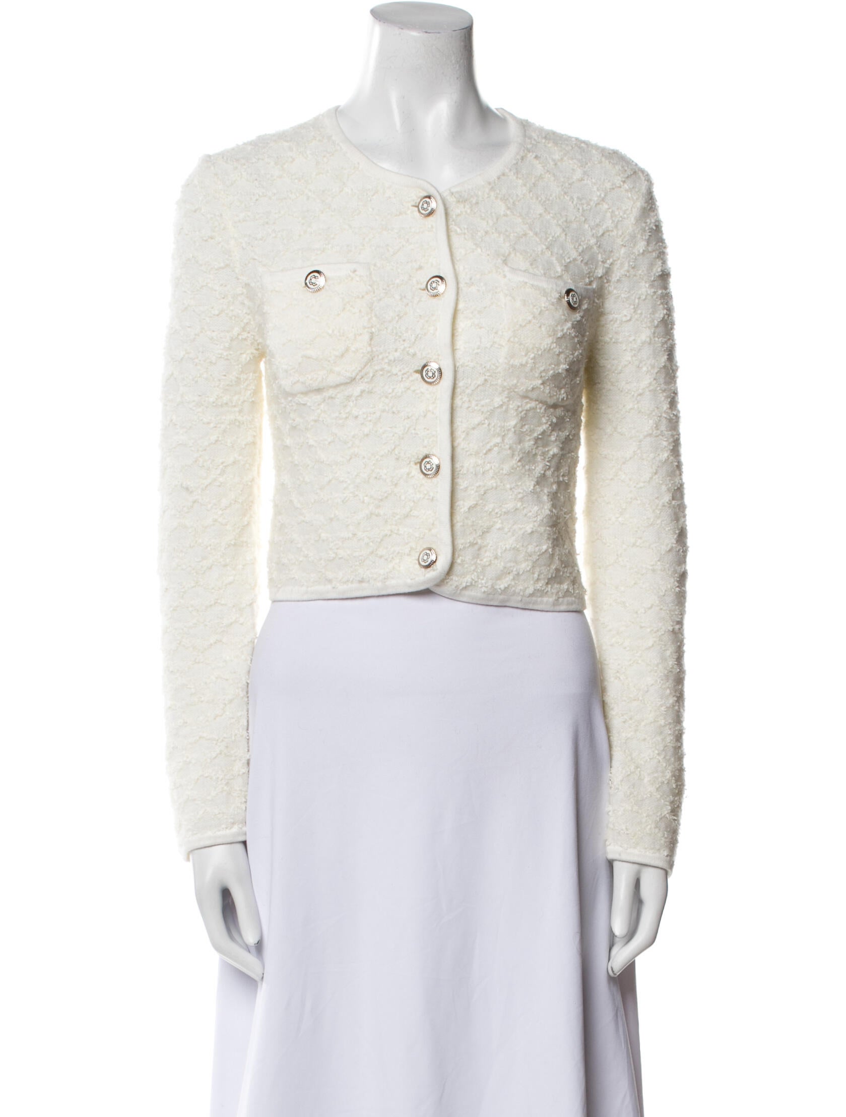 Maje Tweed Pattern Evening Jacket w/ Tags