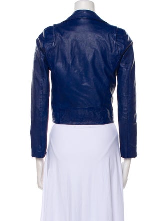 Maje Leather Biker Jacket