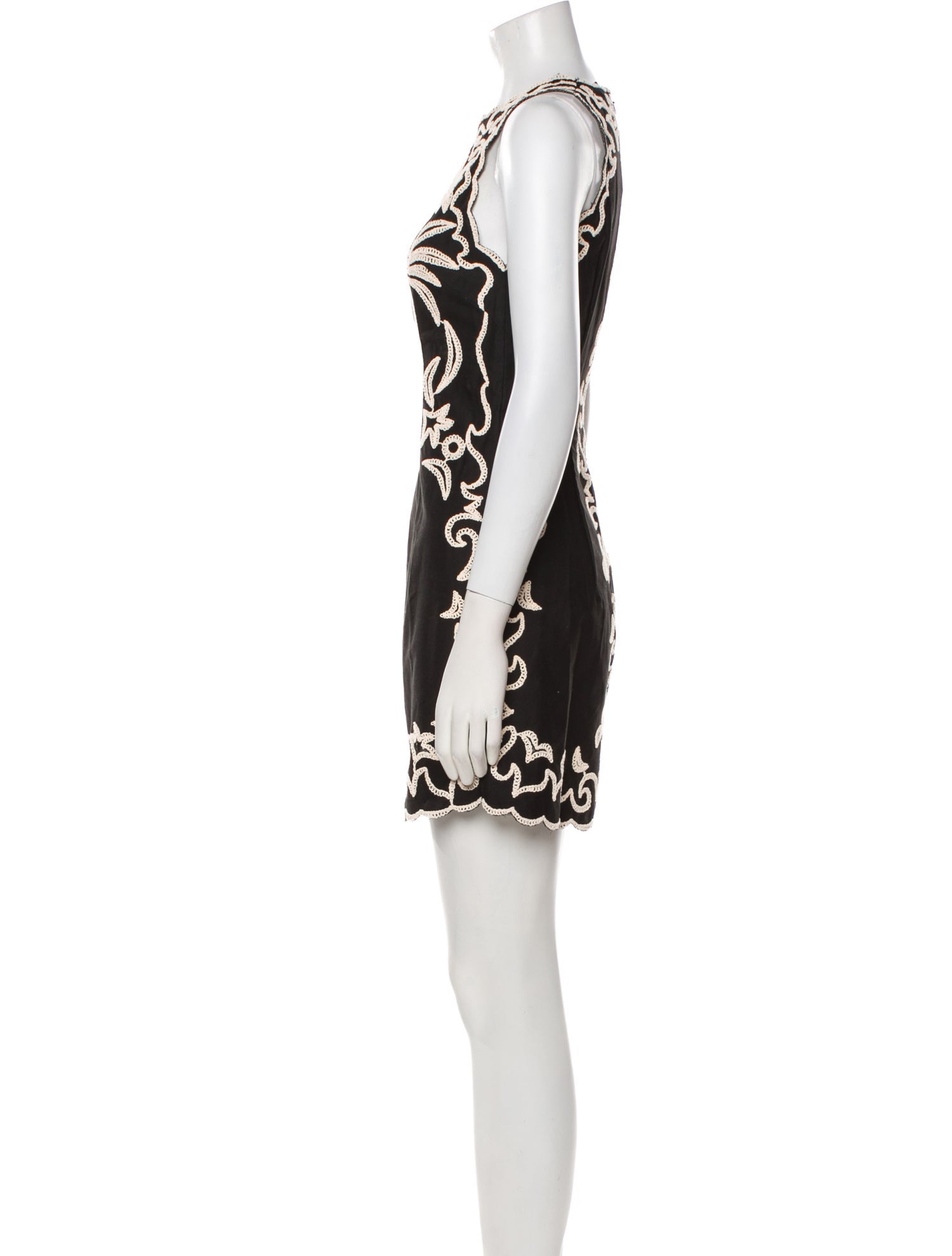 Maje Printed Mini Dress