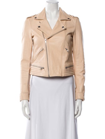 Maje Leather Biker Jacket