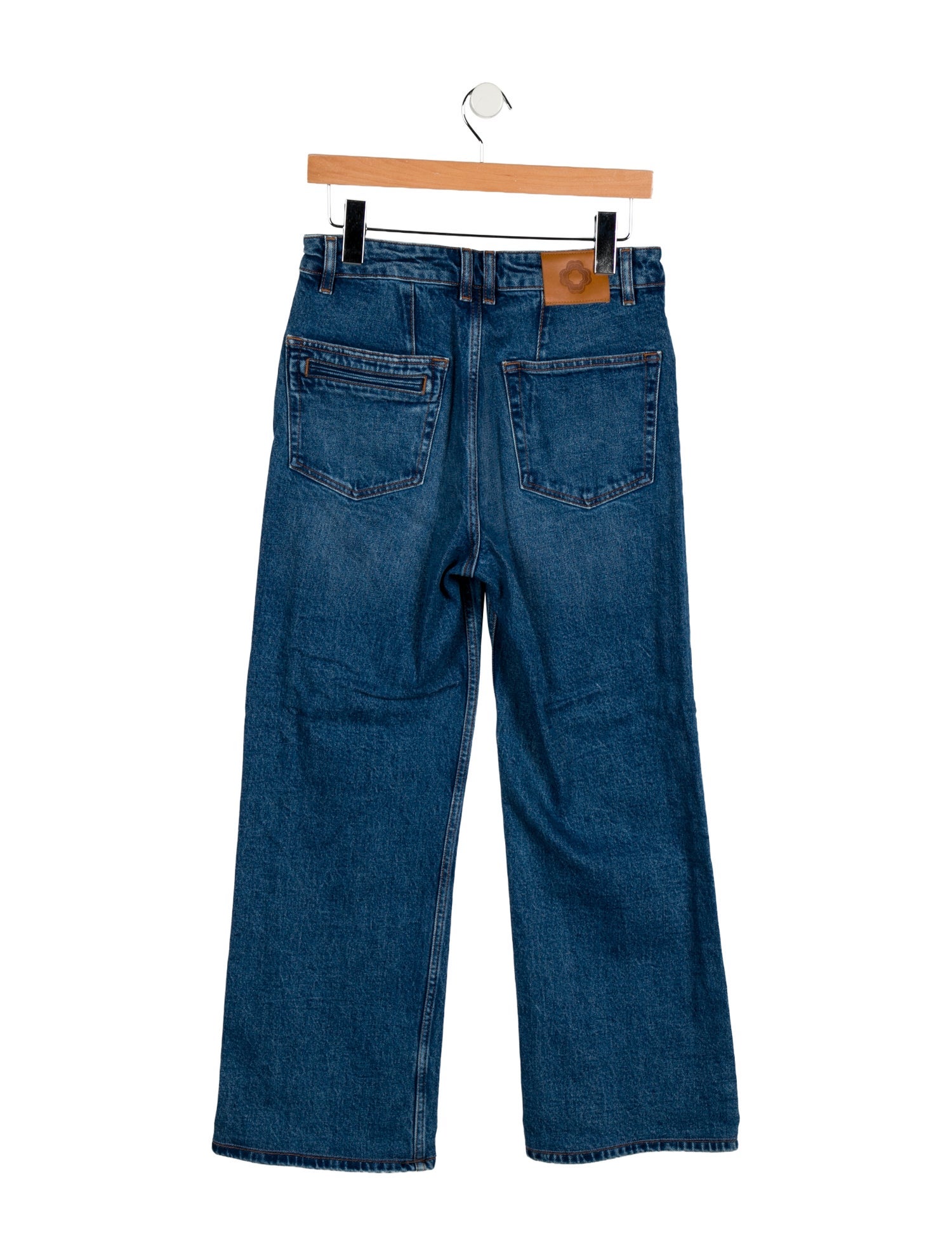 Maje High-Rise Wide Leg Jeans