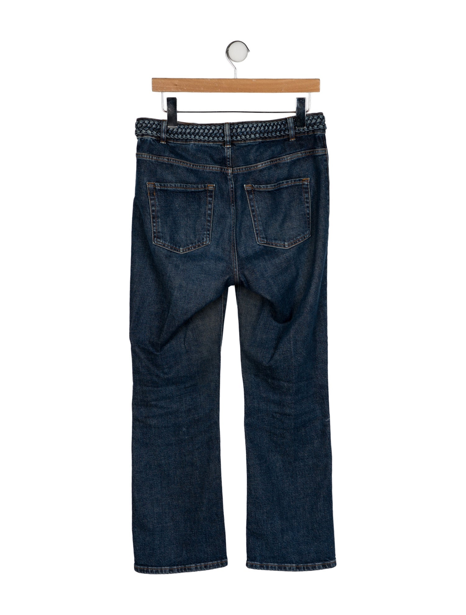 Maje High-Rise Wide Leg Jeans