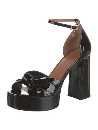 Maje Patent Leather Sandals