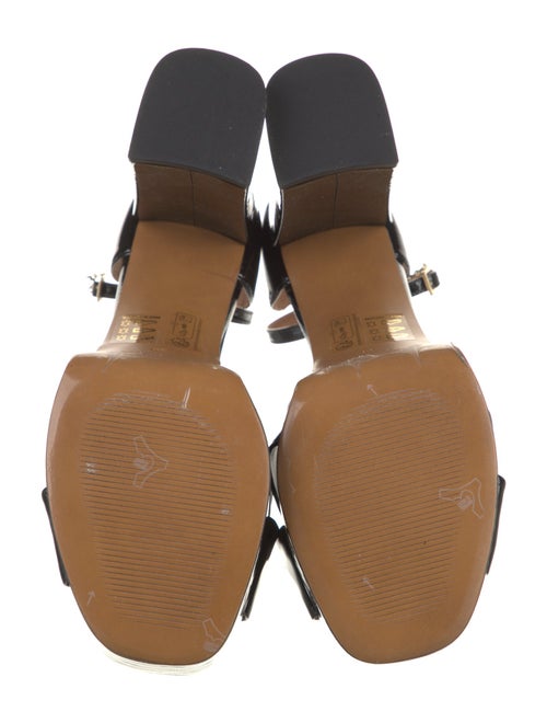 Maje Patent Leather Sandals