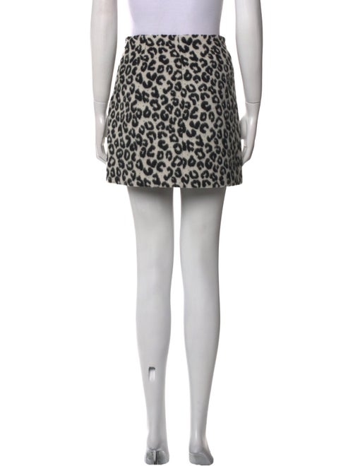 Maje Wool Mini Skirt