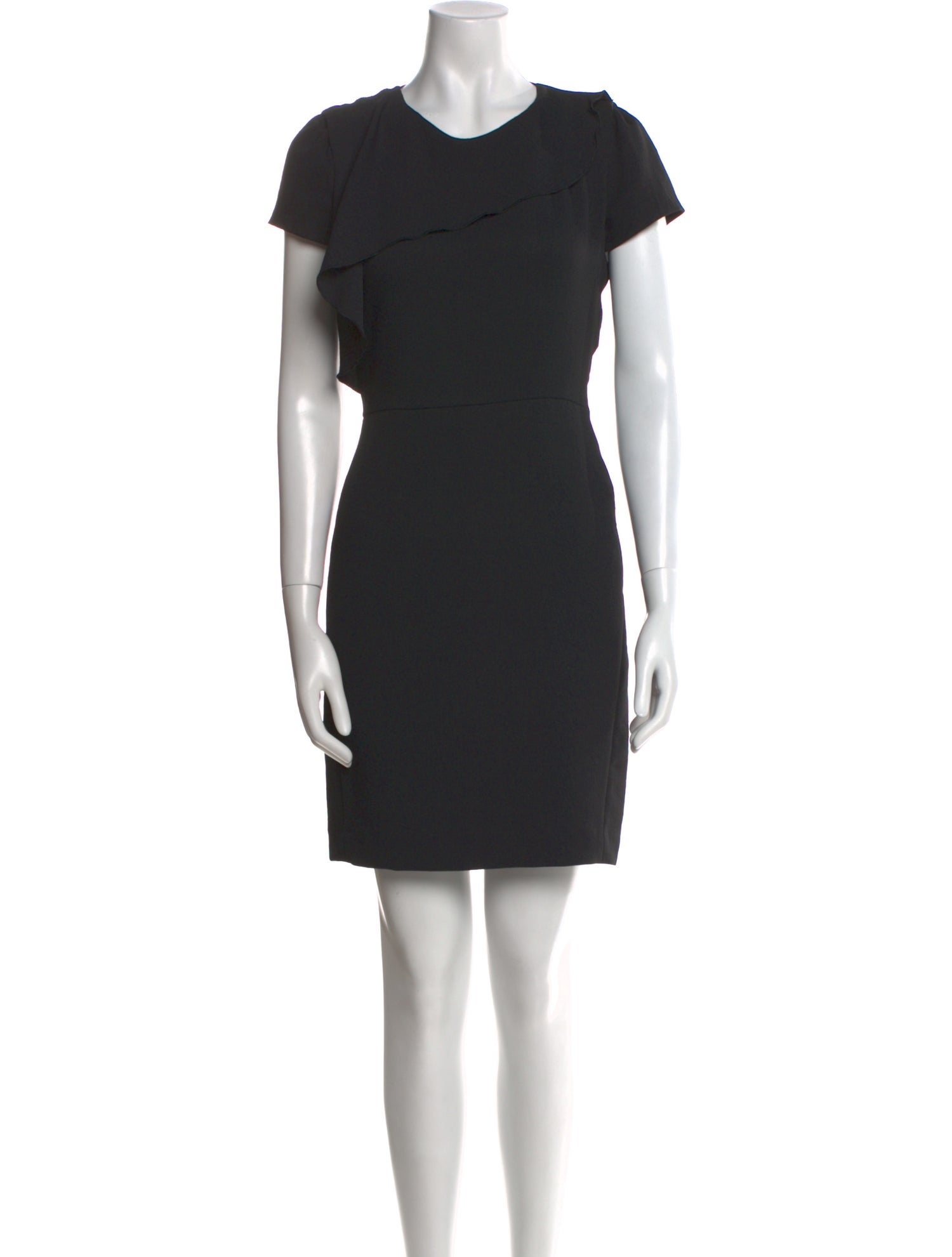 Maje Crew Neck Mini Dress