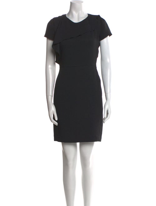 Maje Crew Neck Mini Dress