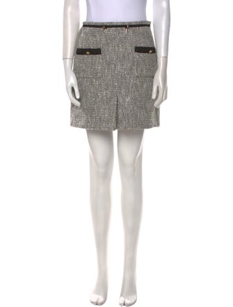 Maje Glitter Accents Mini Skirt