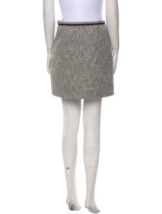 Maje Glitter Accents Mini Skirt