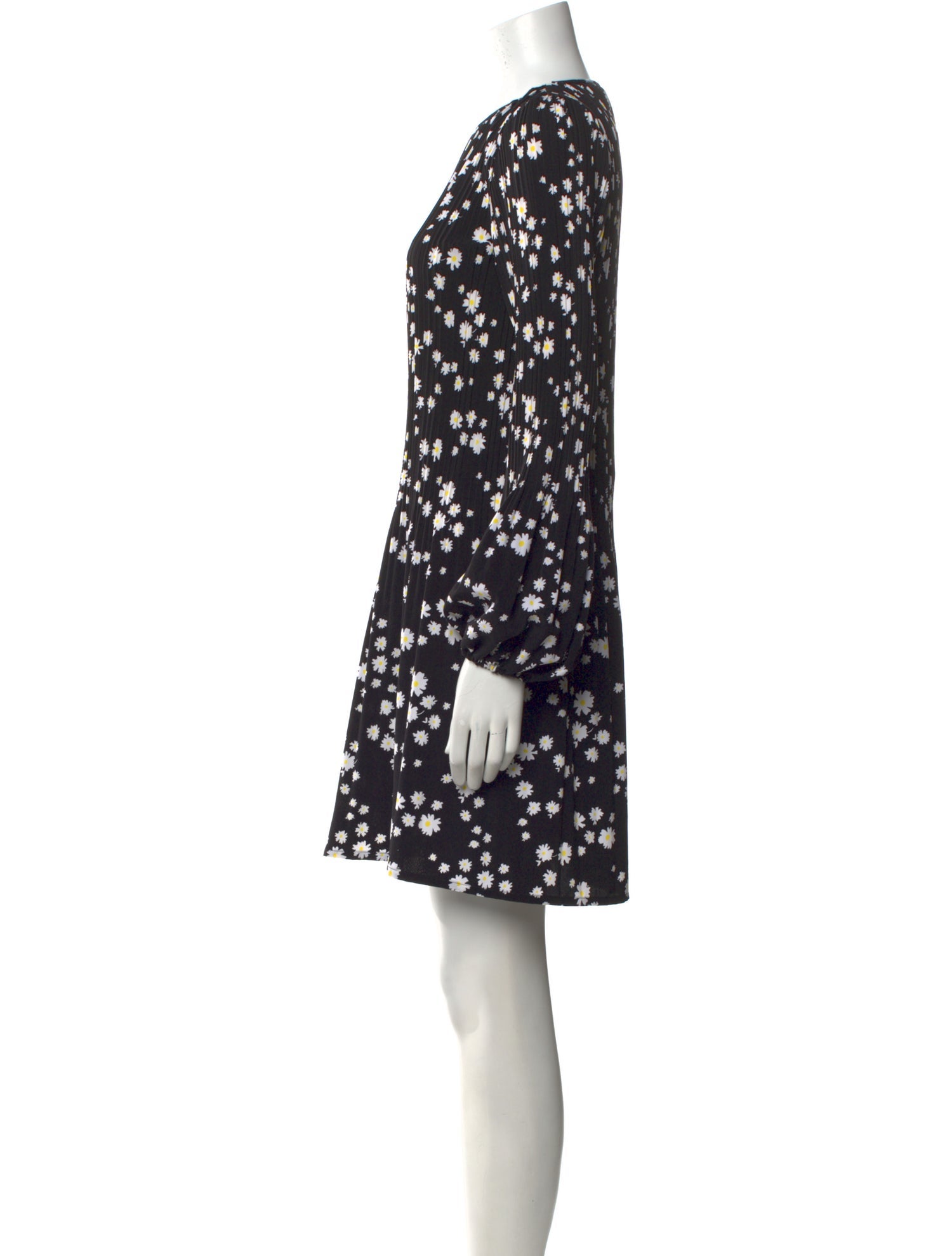 Maje Floral Print Mini Dress