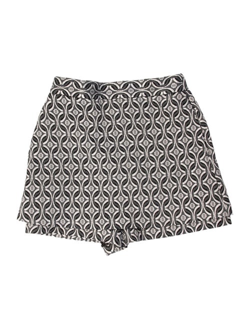 Maje Printed Mini Skirt