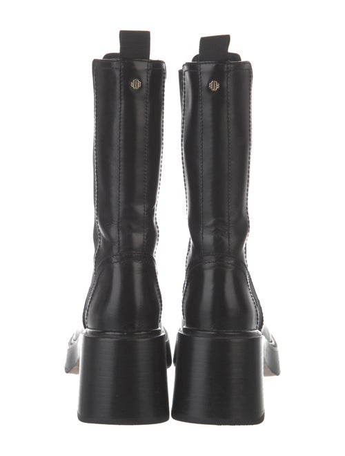 Maje Leather Chelsea Boots