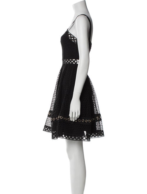 Maje Square Neckline Mini Dress