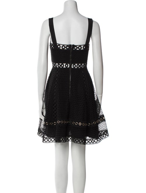 Maje Square Neckline Mini Dress