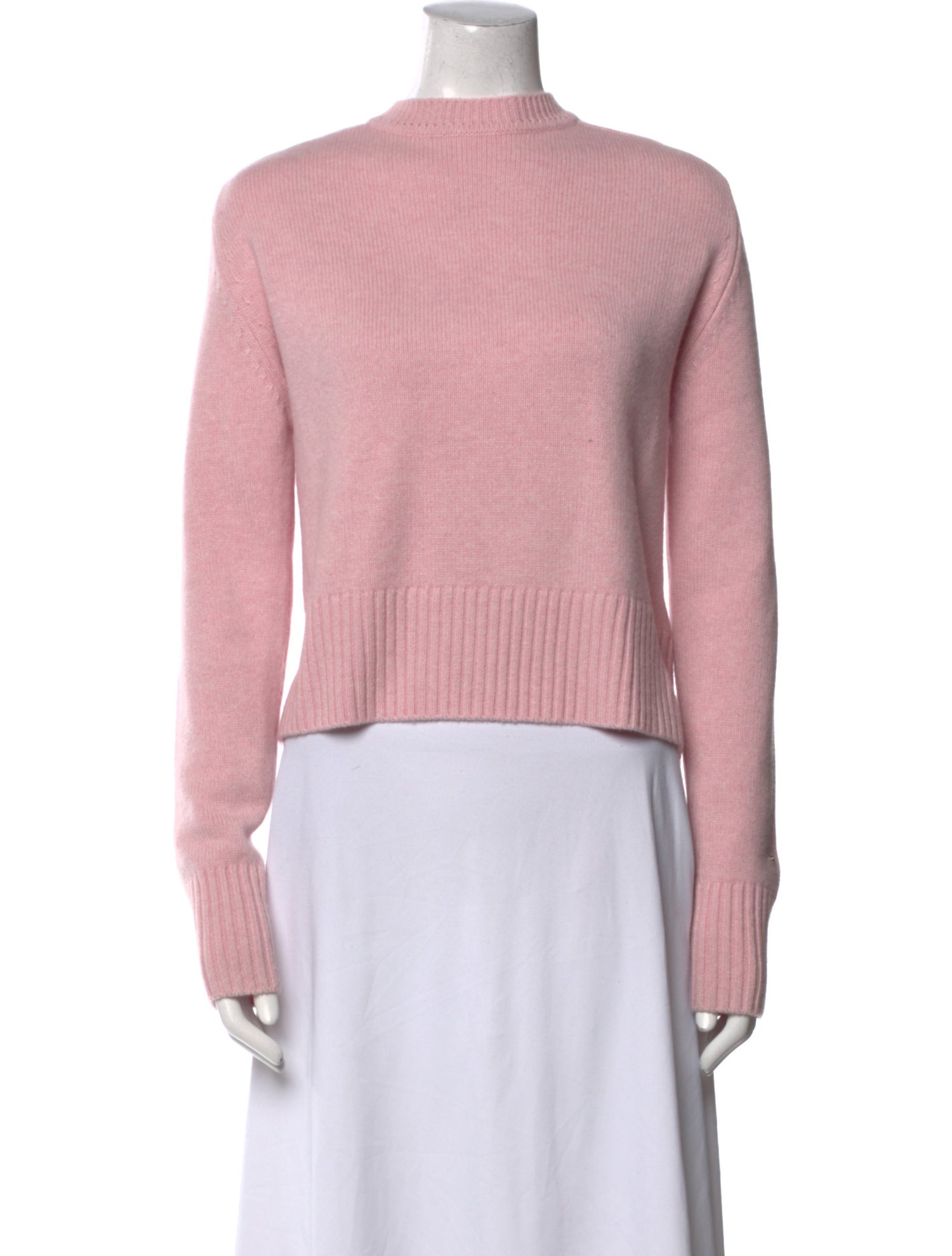 Maje Cashmere Crew Neck Sweater