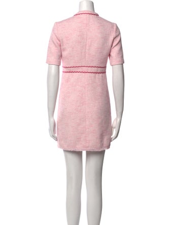 Maje V-Neck Mini Dress