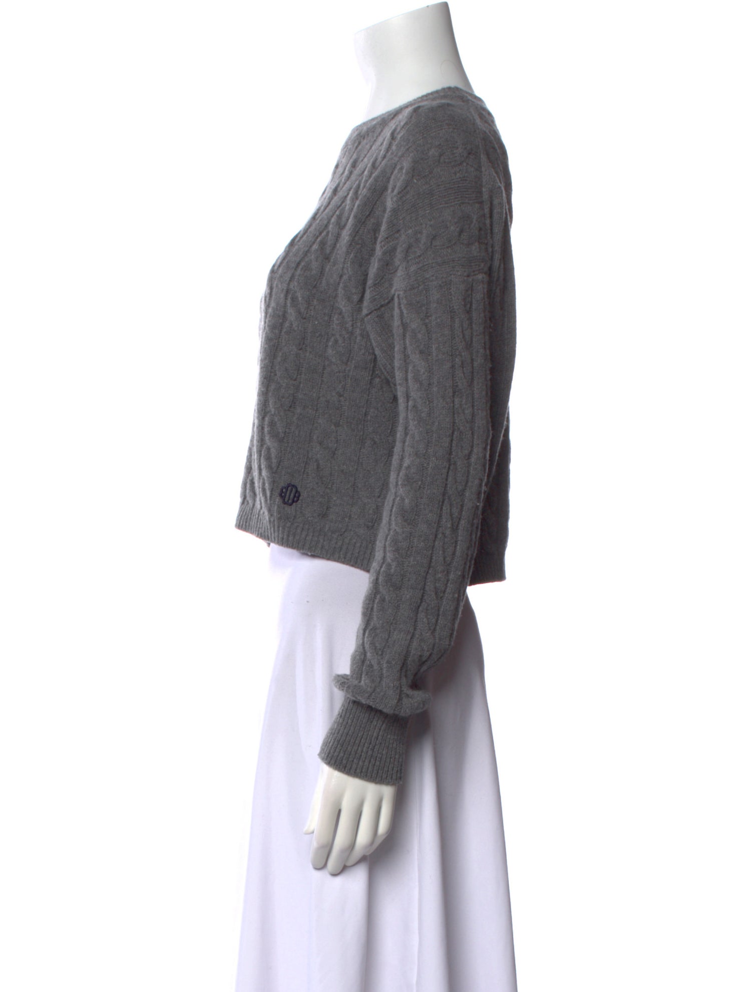 Maje Wool Crew Neck Sweater