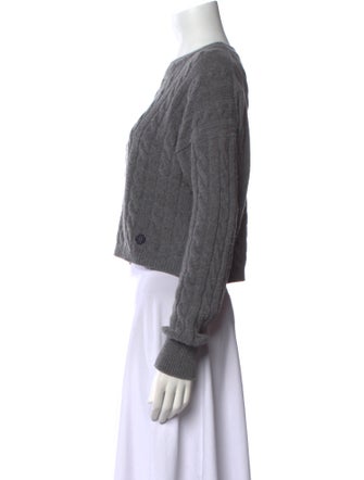 Maje Wool Crew Neck Sweater