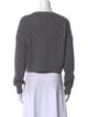 Maje Wool Crew Neck Sweater