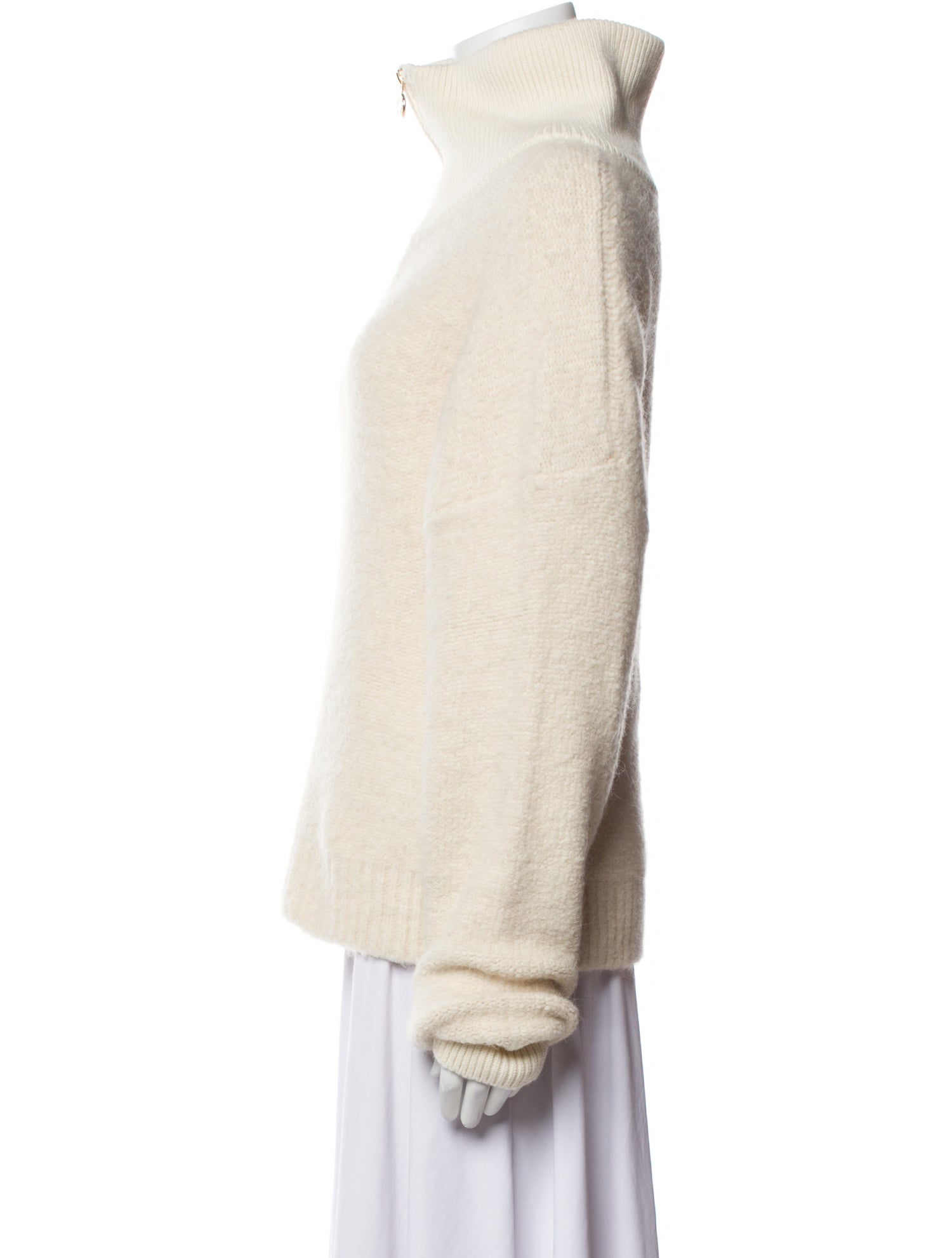 Maje Mock Neck Sweater