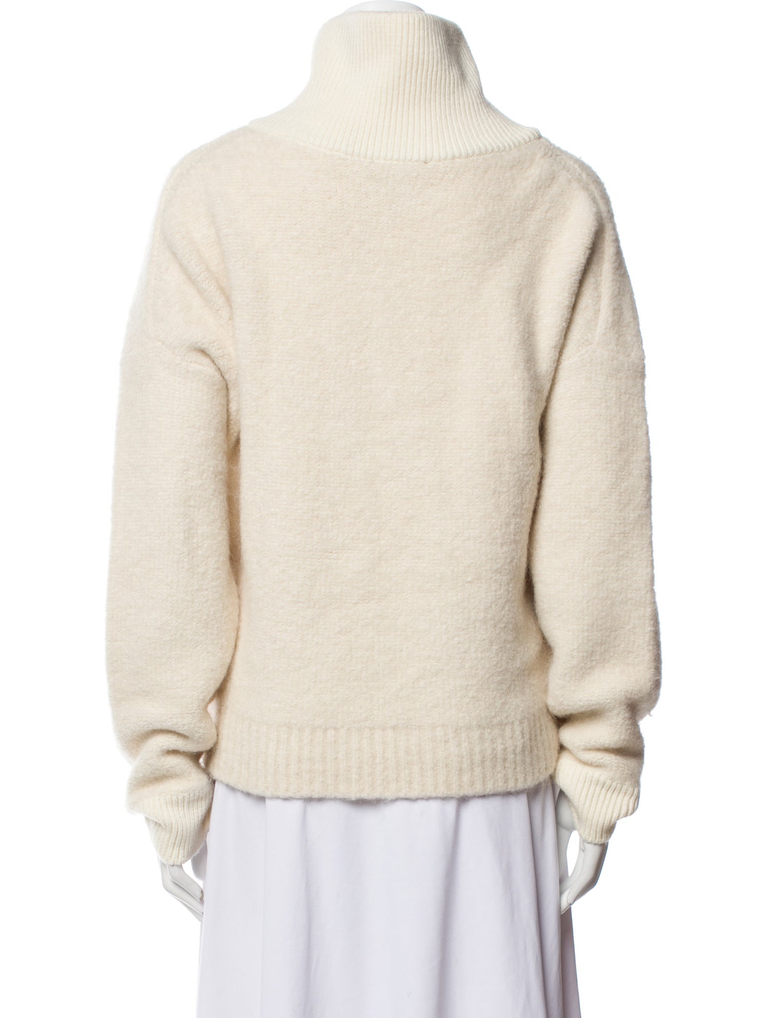 Maje Mock Neck Sweater