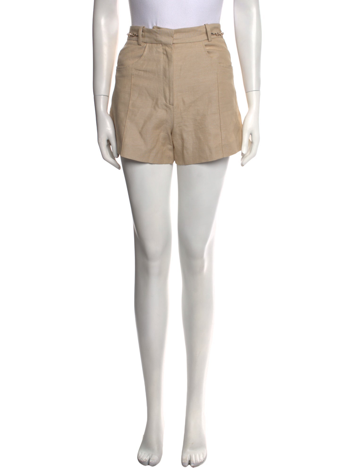 Maje Linen Mini Shorts