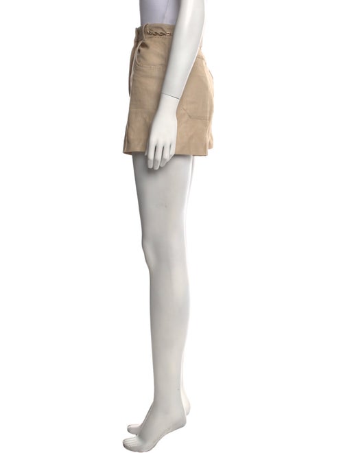 Maje Linen Mini Shorts