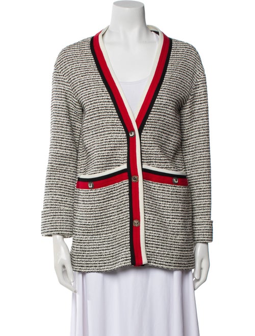 Maje Tweed Pattern Jacket