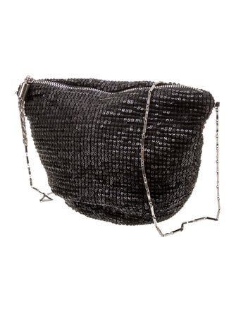 Maje Sequins Crossbody Bag