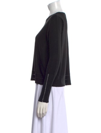 Maje Wool Crew Neck Sweater