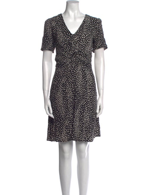 Maje Printed Mini Dress