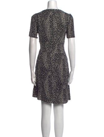 Maje Printed Mini Dress