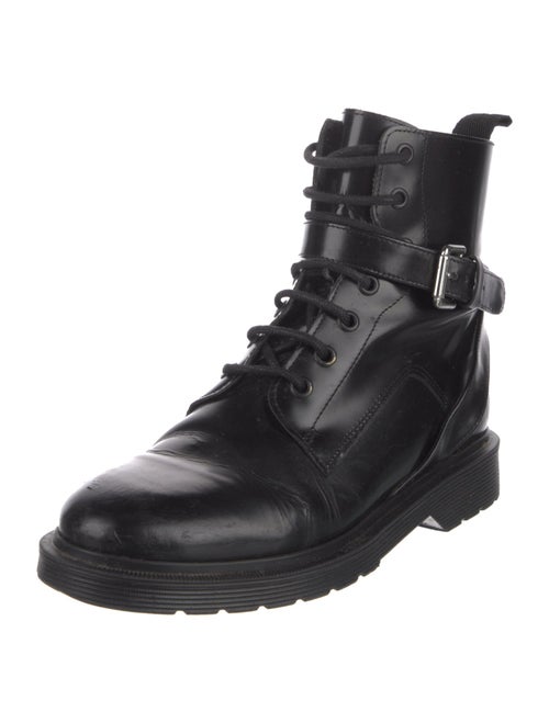 Maje Leather Combat Boots