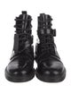 Maje Leather Combat Boots