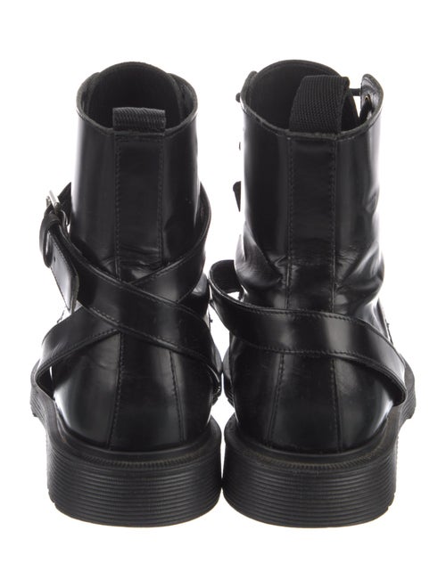 Maje Leather Combat Boots